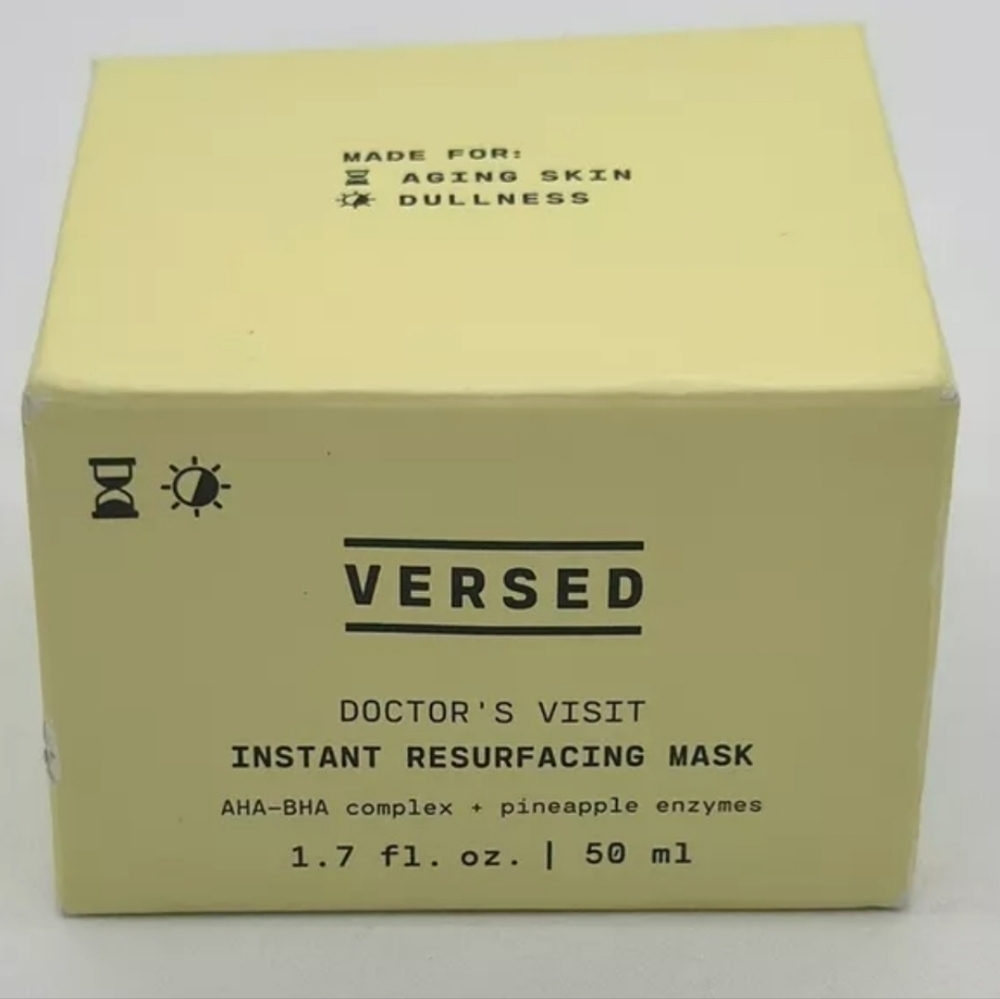 Versed Doctor's Visit Instant Resurfacing Mask New 50ml